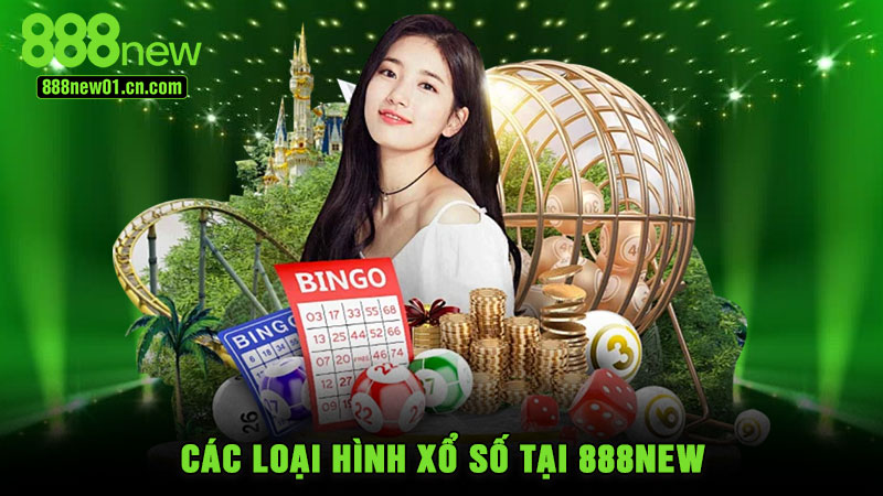 Các loại hình xổ số tại 888NEW