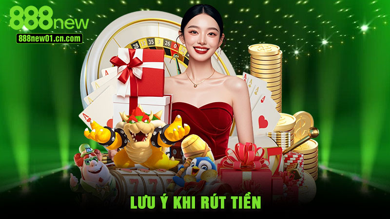 Lưu ý khi rút tiền