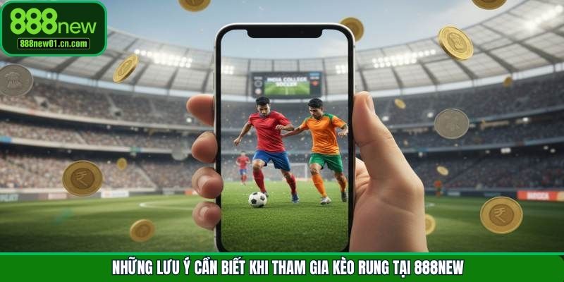 Những lưu ý cần biết khi tham gia kèo rung tại 888New